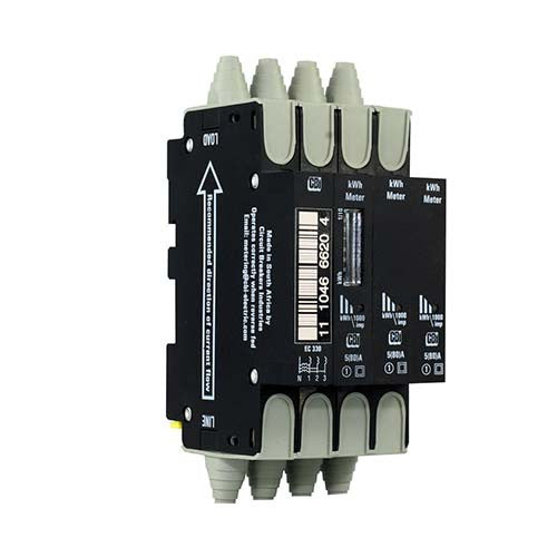 CBi Ecolec Rail Mount Meter 3P+N 415V 80A 57mm