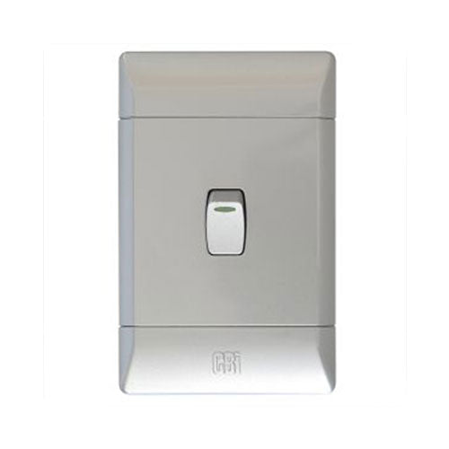 CBi PVC 1 Lever Light Switch 4 x 2