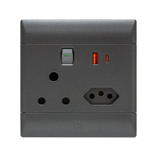 CBi Switch Ultra USB Combo Socket 4x4