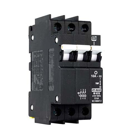 CBi QF-3(13) Dual Mount Circuit Breaker C1 3P 6kA