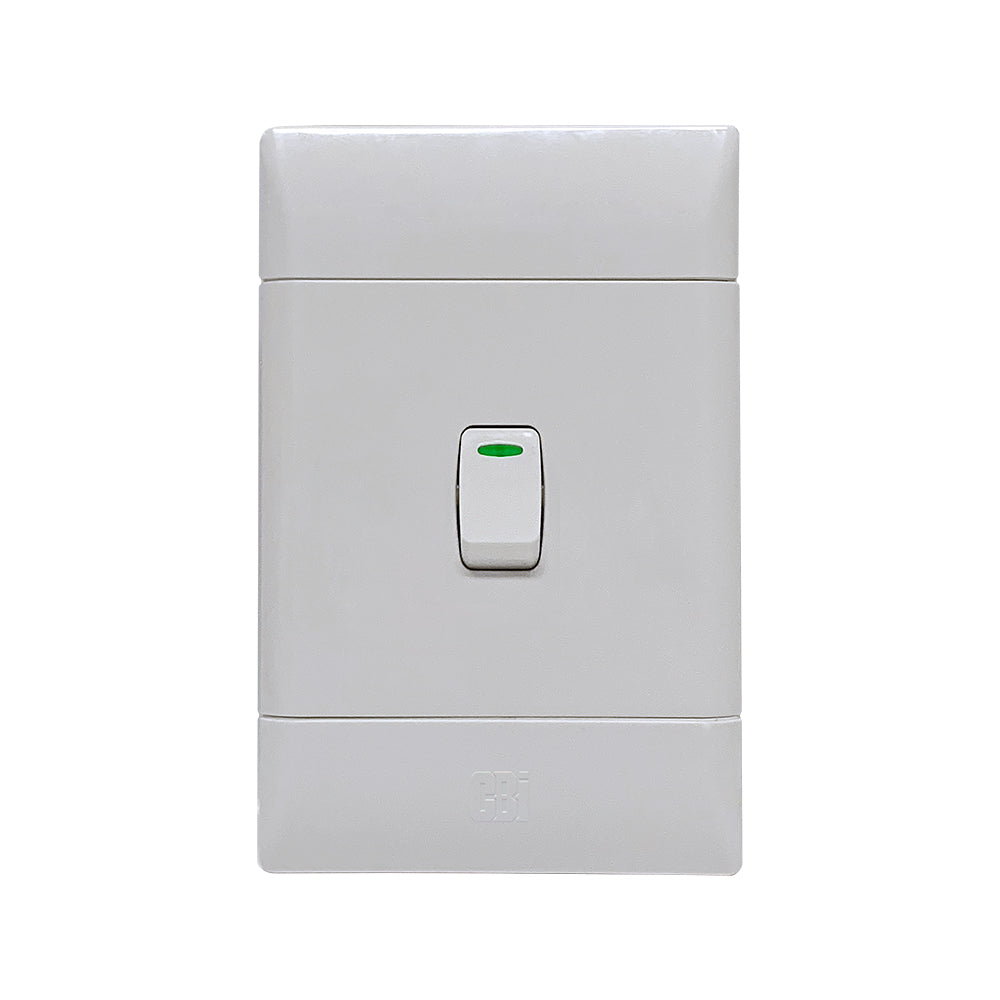 CBi Switch Ultra 1 Lever 2-Way Light Switch 4x2