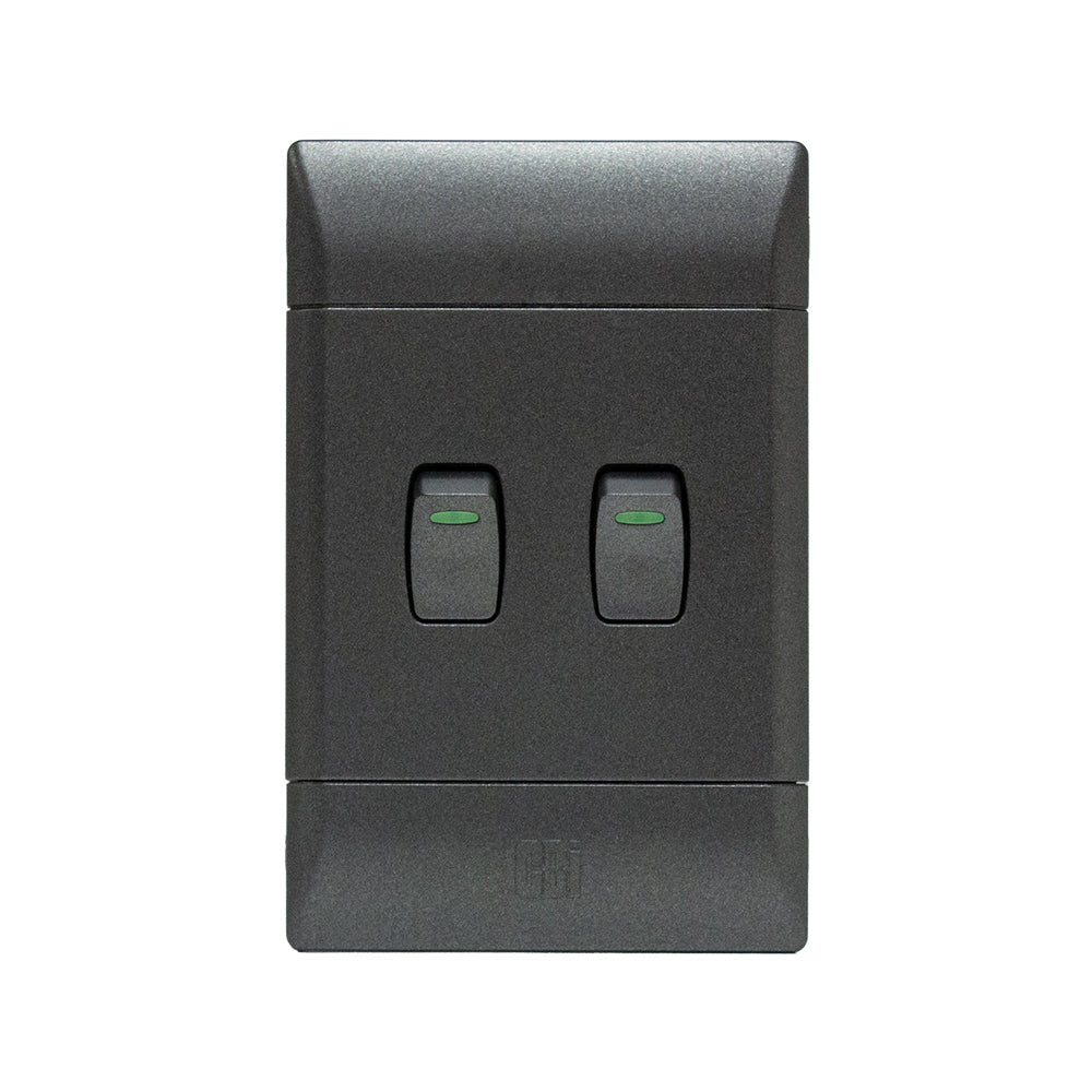 CBi Switch Ultra 2 Lever 2-Way Light Switch 4x2