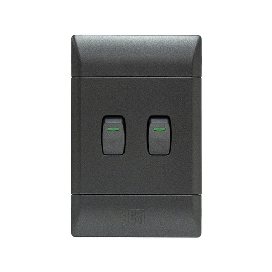 CBi Switch Ultra 2 Lever 2-Way Light Switch 4x2