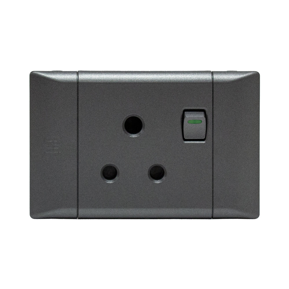 CBi Switch Ultra Single Switched Horizontal Socket 2x4