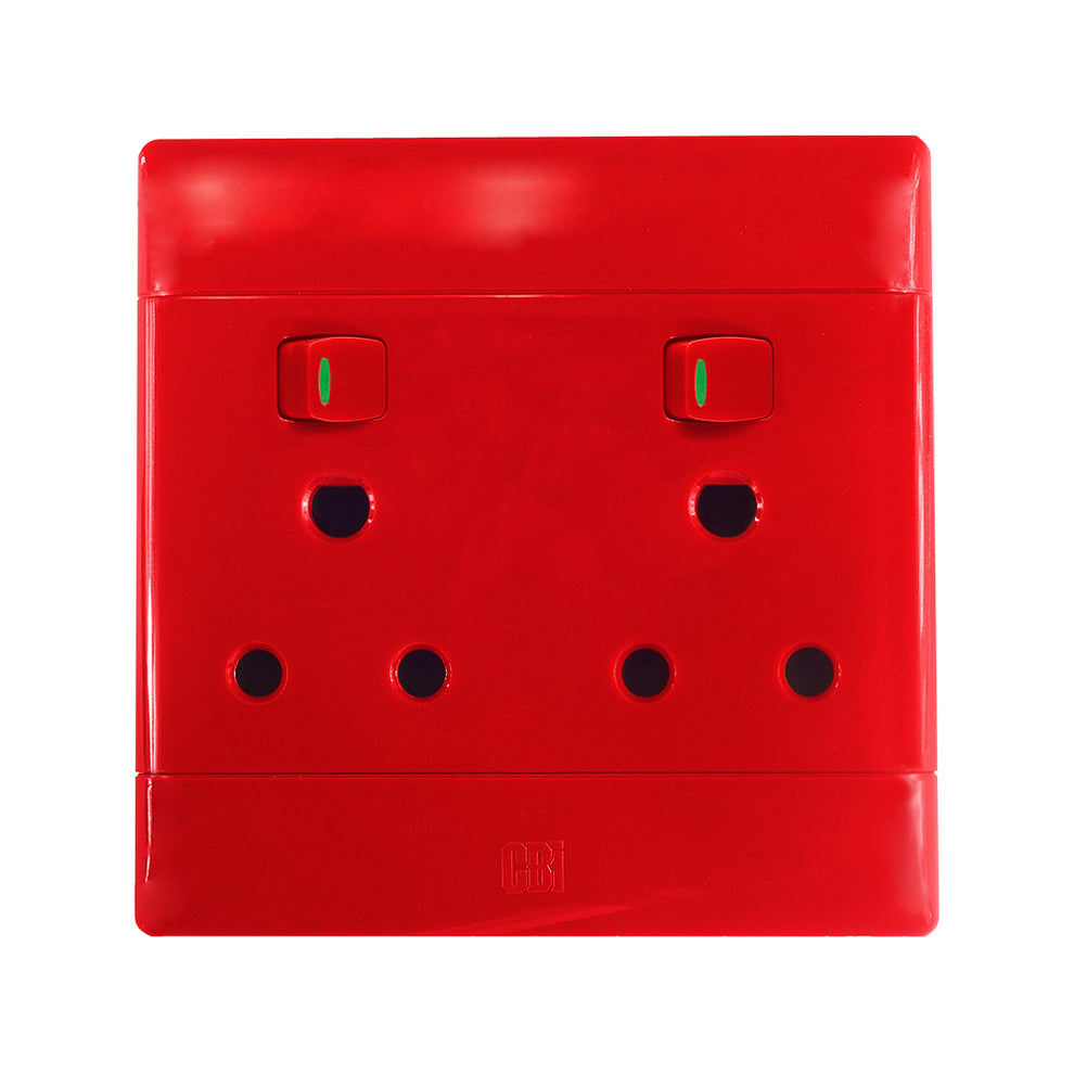 CBi Switch Ultra Single Switched Dedicated Socket 4x4 - Red – CBI Online