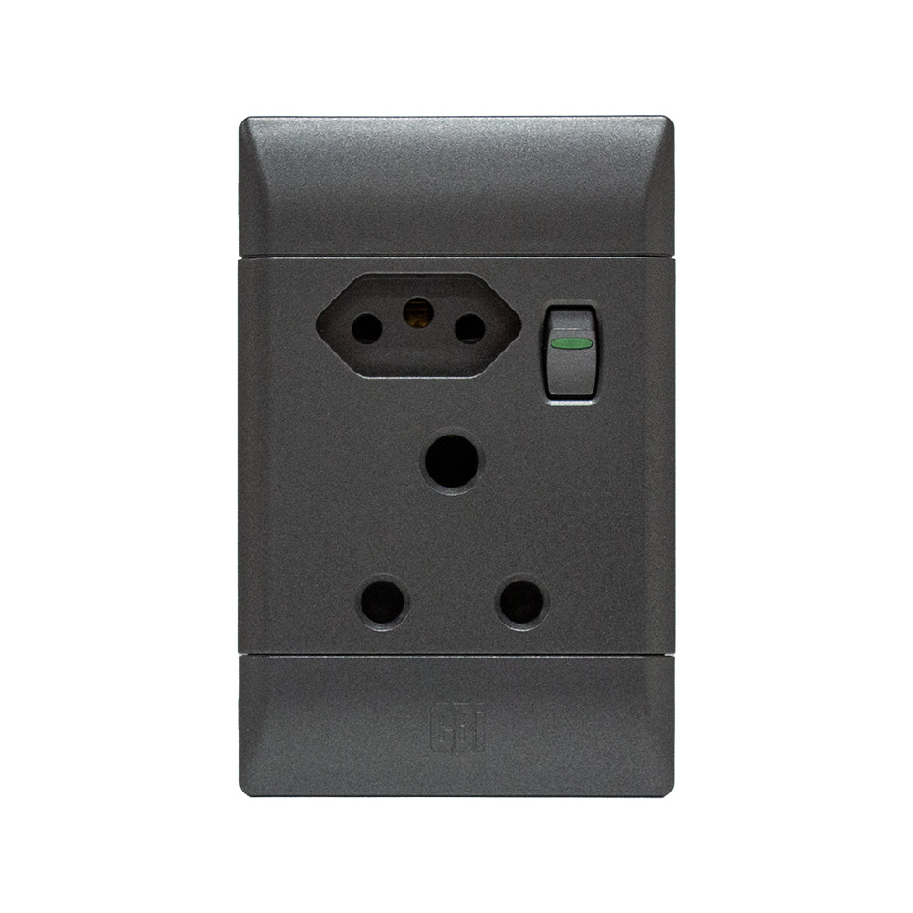 CBi Switch Ultra Double Switched Combo Socket 4x2